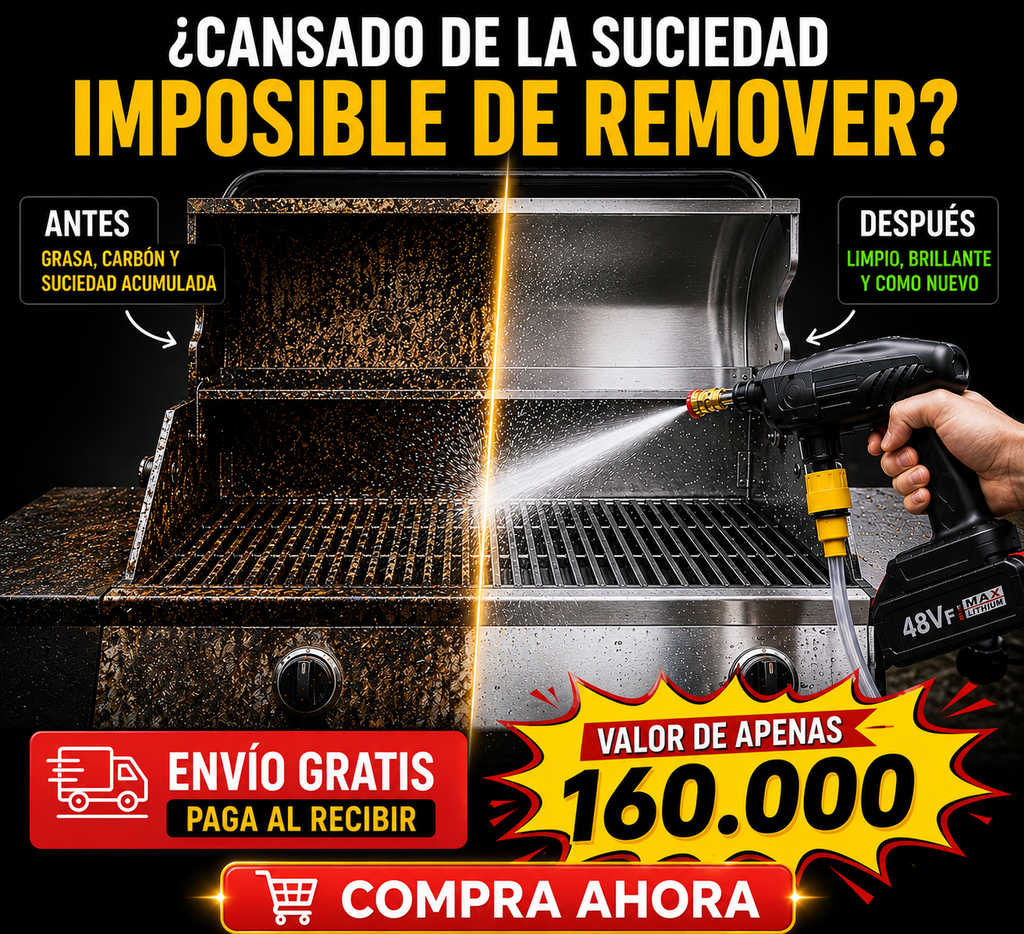 🚨 OFERTA LIMITADA 🚨⚡ POTENCIA EXTREMA PARA LIMPIEZA PROFUNDA 🔥 LA HIDROLAVADORA PORTÁTIL VIRAL EN COLOMBIA💸 PAGA AL RECIBIR
